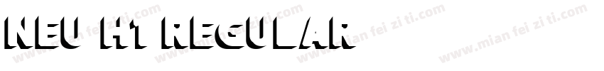 NEU-H1 Regular字体转换